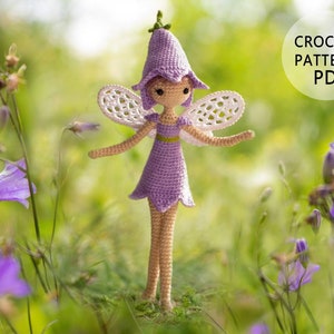 Bluebell fairy doll Crochet pattern