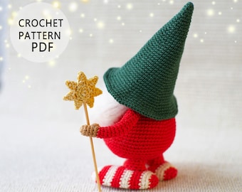 Christmas gnome Crochet pattern