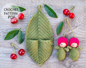 Crochet pattern Cherry babies Fairy amigurumi