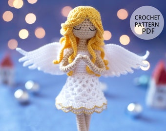 Angel doll crochet pattern