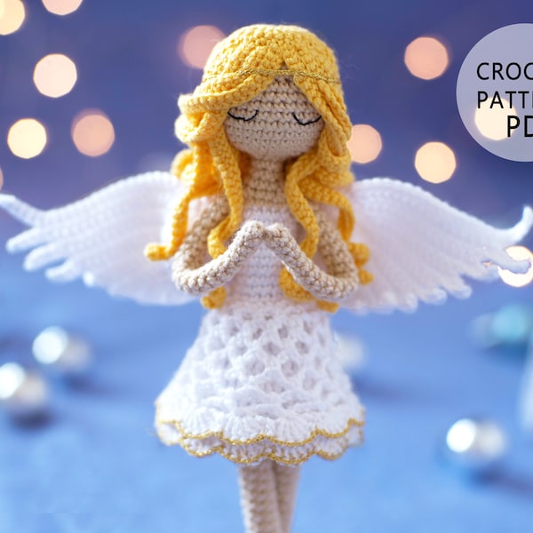 Angel doll crochet pattern