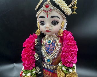 Handgjord Aandal-docka – Traditionell sydindisk figurin