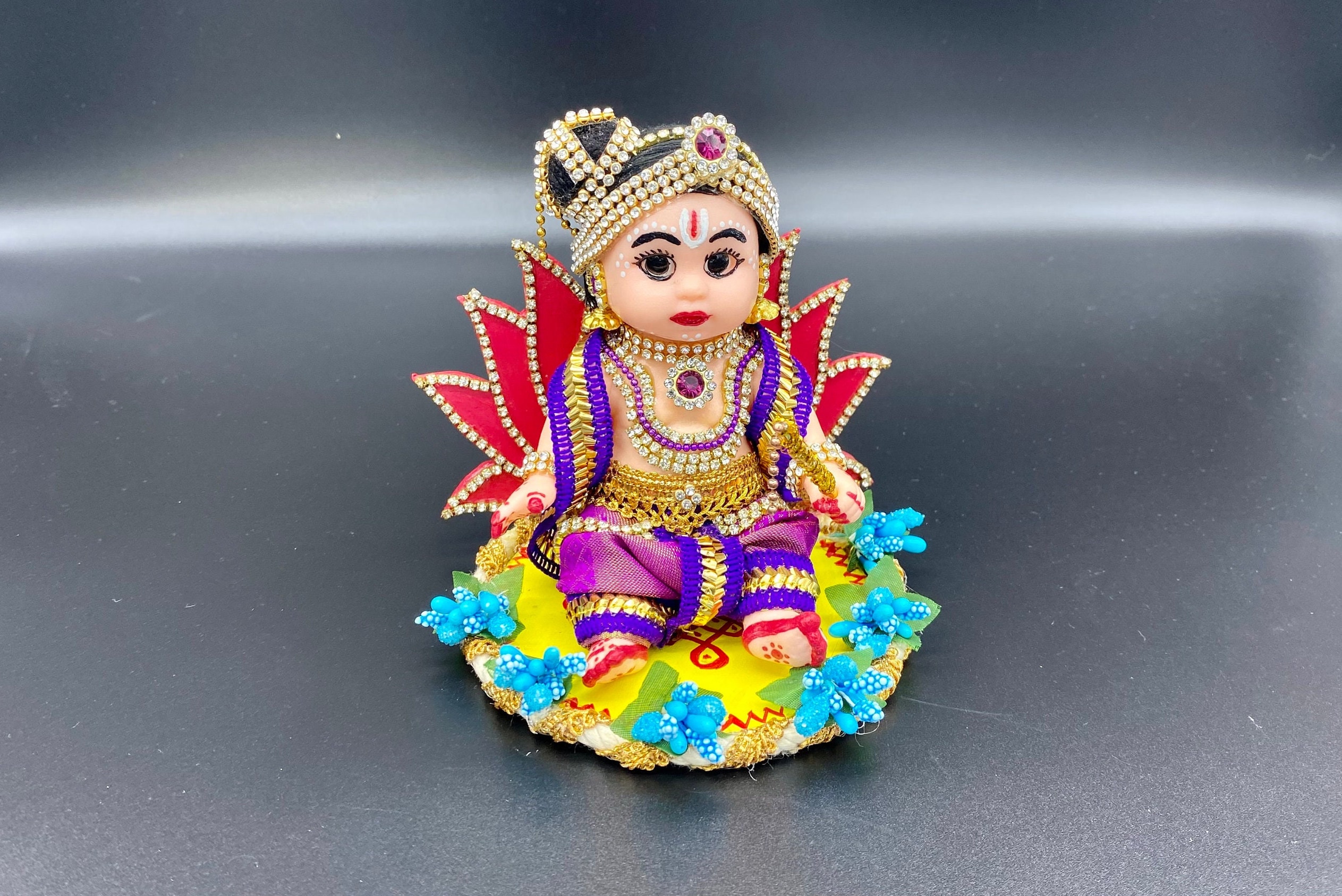 God Krishna doll/Baby krishna/Little Krishna for pooja/golu/home decorations and gifting