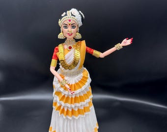 Handgjorda indiska dansdockor | Golu Navaratri-dekor