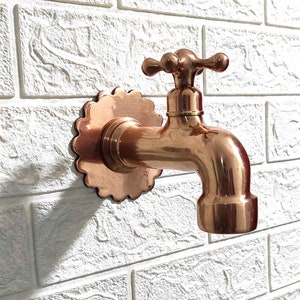 Handmade Brass Water-Tap, Moroccan Handmade Copper Faucet