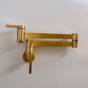 Olackerad mässingsblandare för köksredskap, spisblandare, väggmonterad köksblandare
