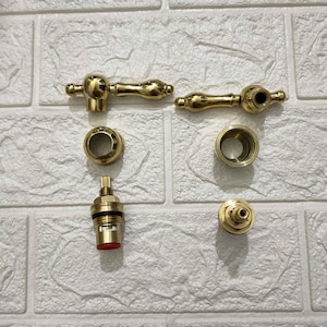 Brass Faucet knobs, Faucet Handles Lever Style