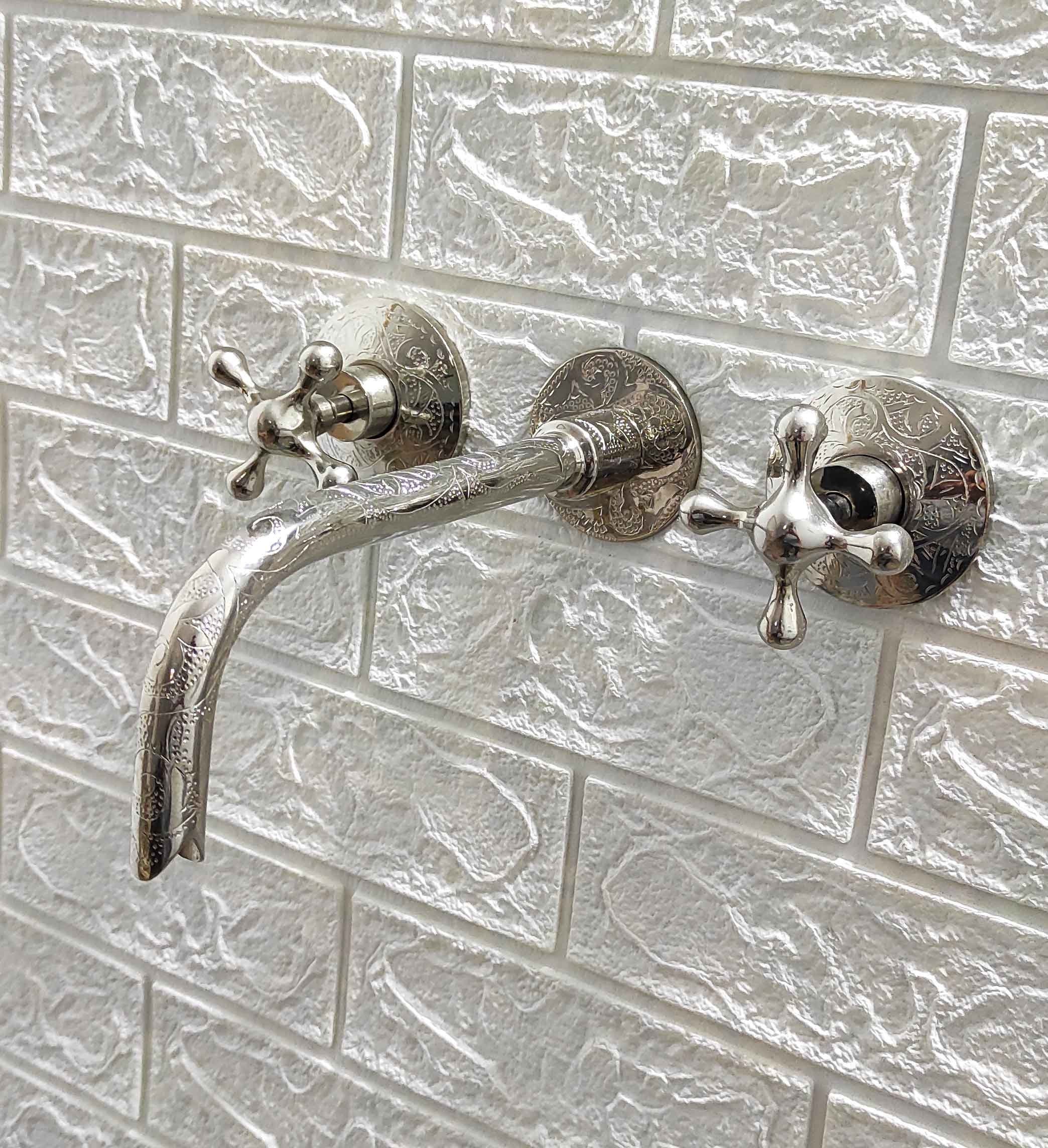 Polished Nickel Bathroom Faucet - Etsy