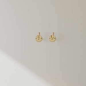 Brasspure wall hooks - Unlacquered brass hooks