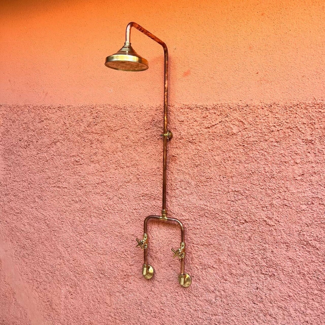 antique-copper-shower-system-outdoor-copper-shower-with-brass-shower