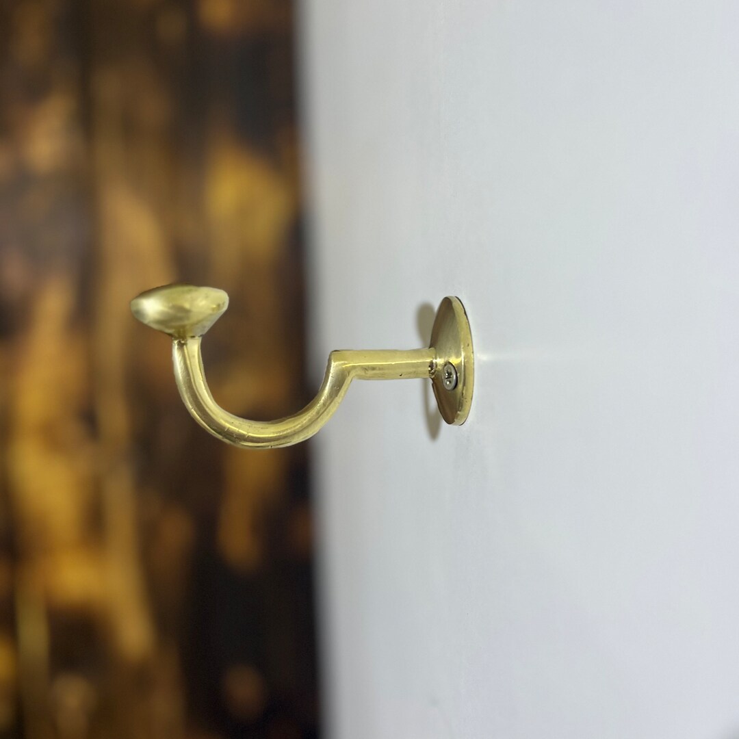 Antique Brass Coat Hooks, Brass Decor Coat Racks , Bathroom & Kitchen