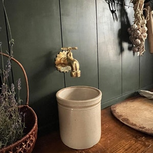 Bathhouse Cross Handle Wall Mount Faucet