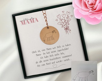 Unique Photo Gifts for Mom, Custom Family Keychains with Picture, Personalized Gifts for Grandma from Grandkids