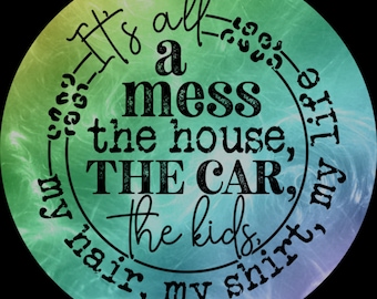 Digital download car coasters