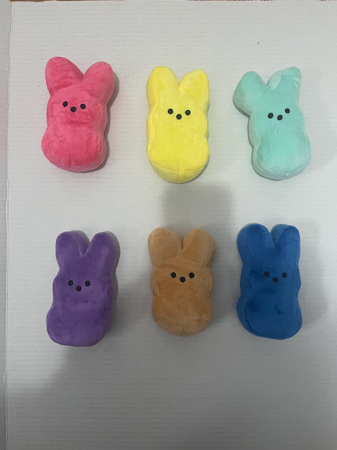 Personalized Plush Peep Bunny, Easter Basket Stuffer - Etsy