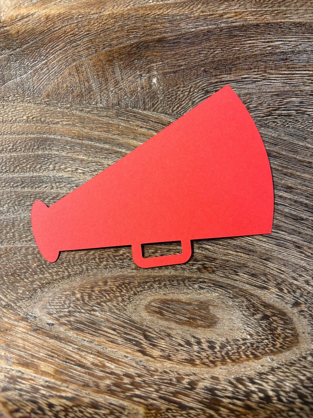 Megaphone Flash Card.pdf Megaphone Cutouts, Card Making - Etsy