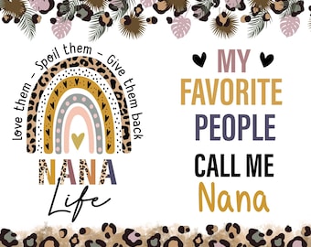 Tumbler wrap digital download, nana