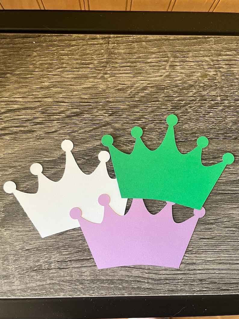 Crown Cutouts, Die Cut Crowns - Etsy