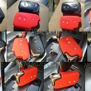 QUALITY SILICONE 3 BUTTON KEYLESS FOB PROTECTOR CASE LEXUS CT200h IS200 IS250 GS 