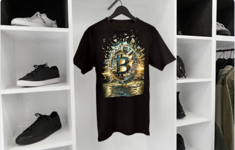 Bitcoin T-shirt - Etsy