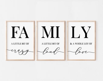 Family Sign, Family Wall Art Decor, Family Quotes, Printable Wall Art, Living Room Wall Decor, Bedroom Wall Decor, Wedding,Mothers Day Gift