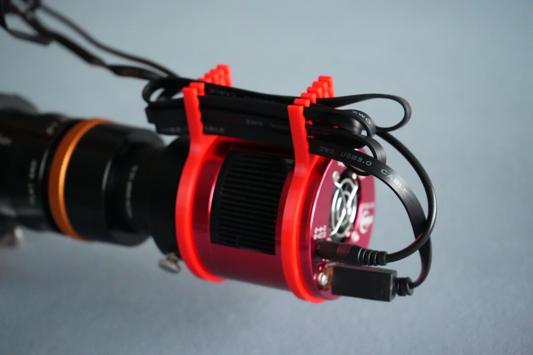 Cable Organizer for ZWO Cameras PAIR for Different Sizes 78mm, 86mm and 90mm. Etsy
