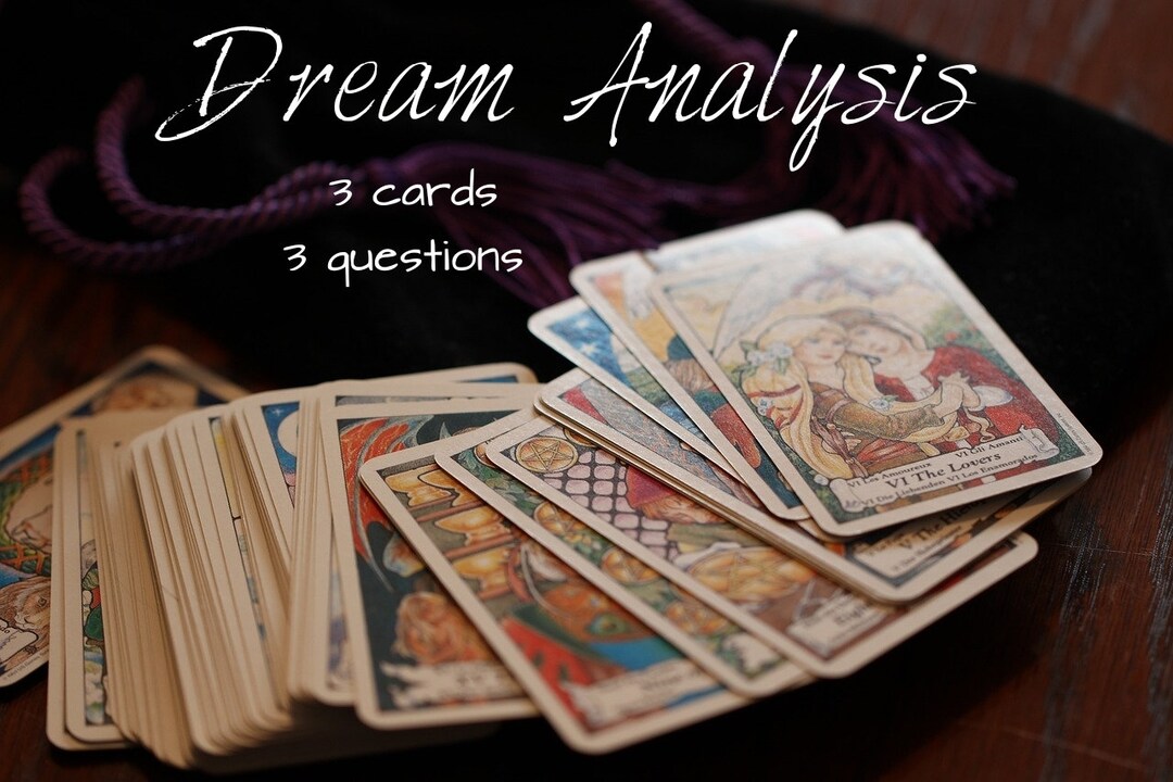 Dream Analysis Tarot Reading! ~ 3 Cards/3 Questions ~ PDF + JPEG ...