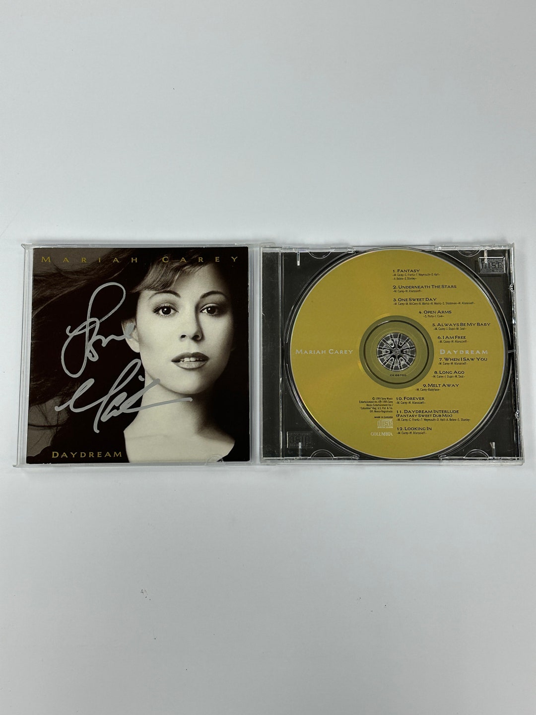 Autograph Signed Mariah Carey Cd COA - Etsy