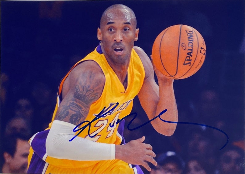 kobes autograph