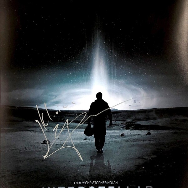 Interstellar Poster Signed - Etsy