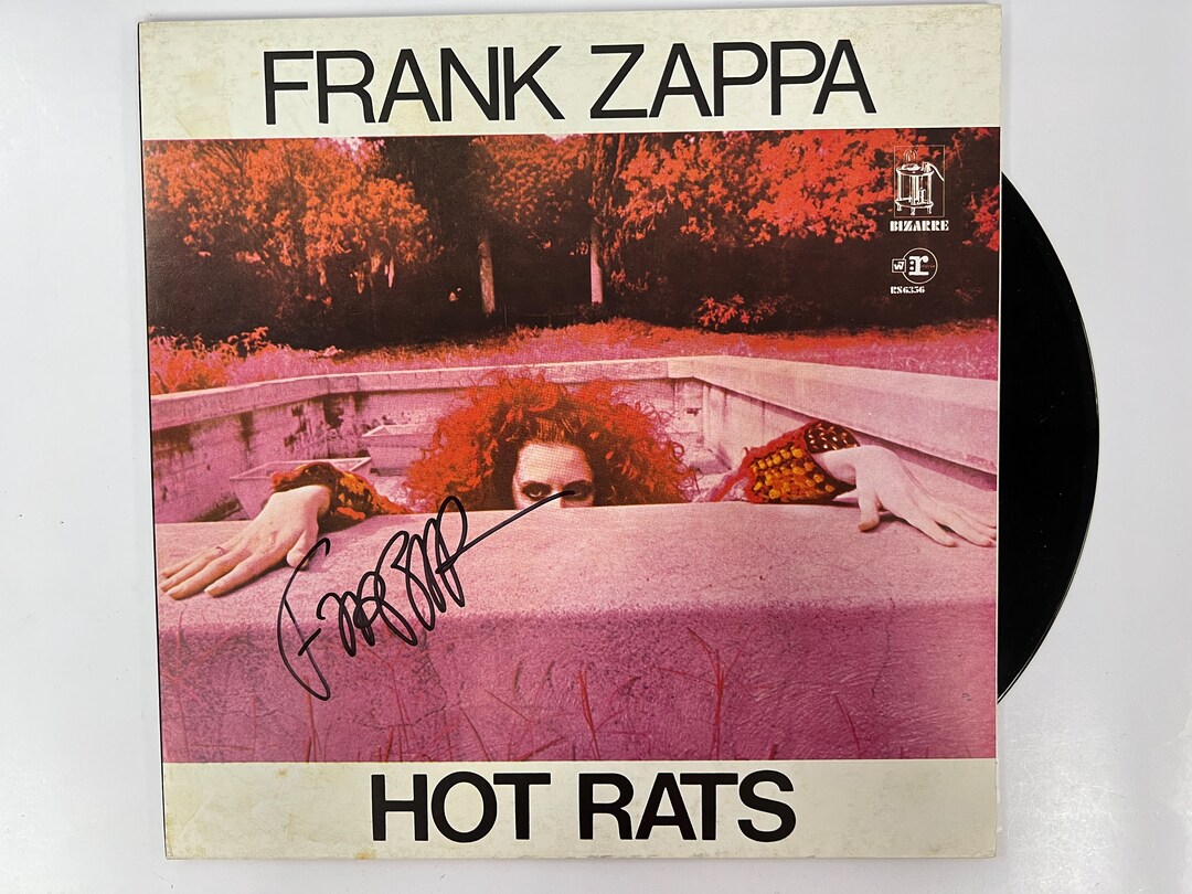 Autograph Signed Frank Zappa Vinyl COA Etsy