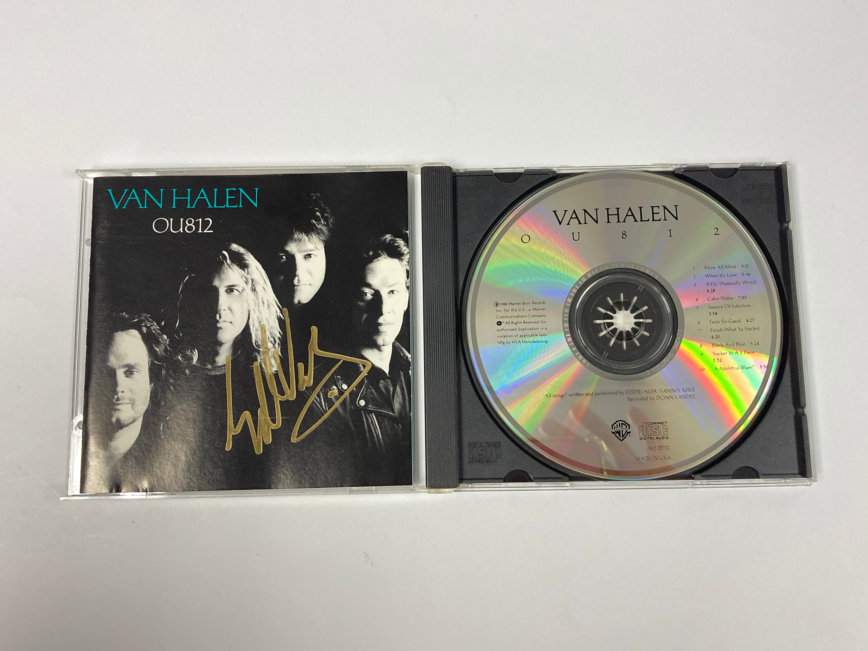 Van Halen Signed 5150 Album Autographed Vinyl Record LP Replica Christmas  Gift/ Birthday Gift/ Anniversary / Corporate / Valentine Gift Idea 