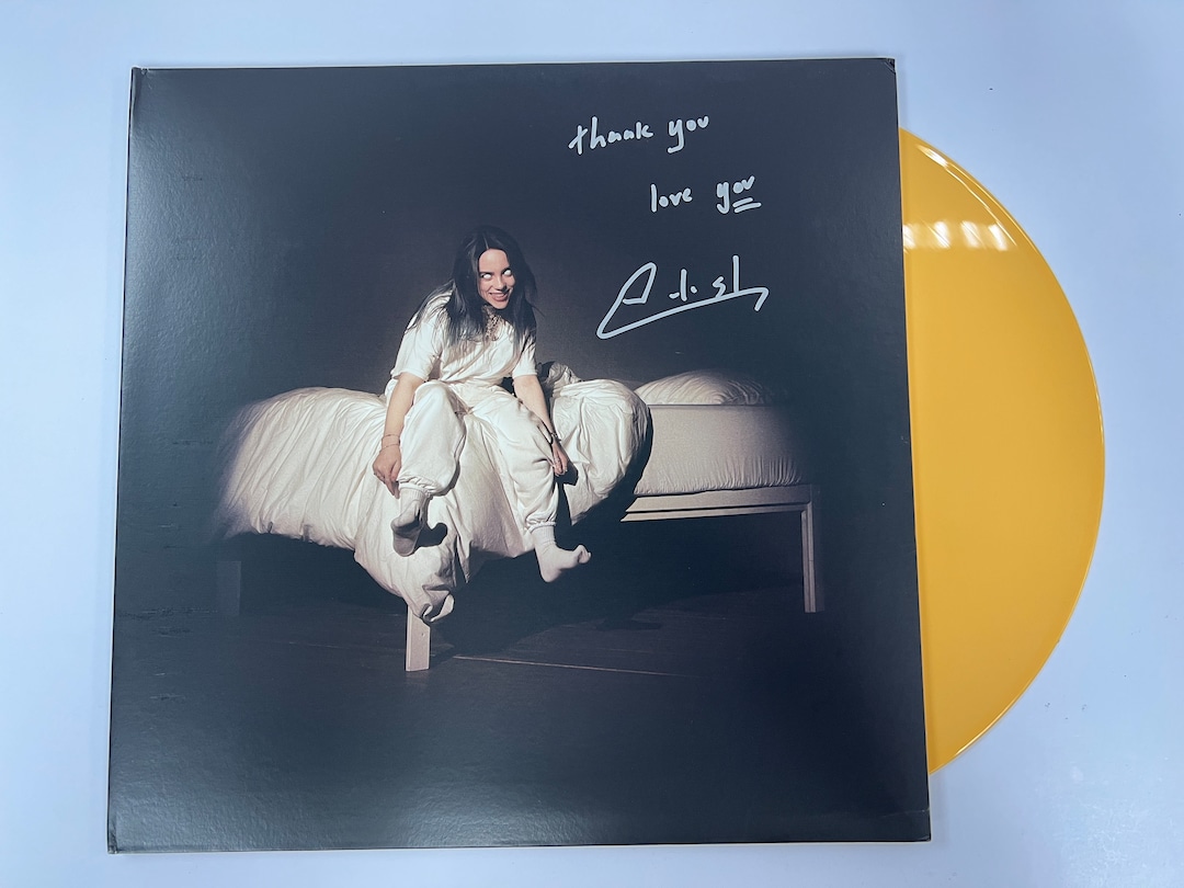 Autograph Signed Billie Eilish Vinyl COA Etsy