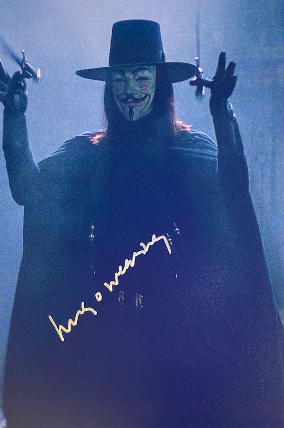 V for Vendetta Photo: Hugo Weaving as V