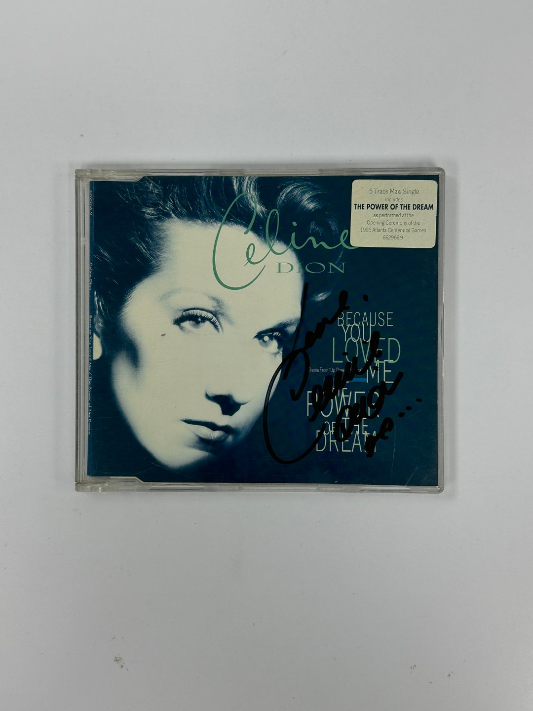 Autograph Signed Celine Dion CD COA - Etsy