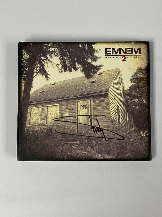 Autograph signed Eminem CD Album + COA