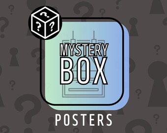 Autograph Signed Poster Mystery Box + COA