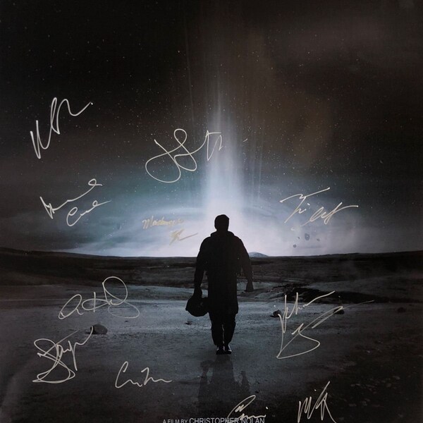 Interstellar Poster Signed - Etsy