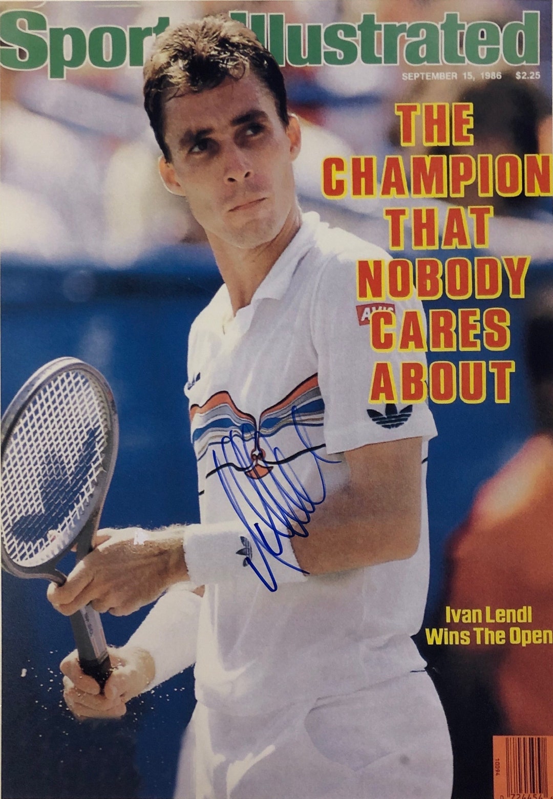 Autograph Signed Ivan Lendl Tennis Photo COA - Etsy