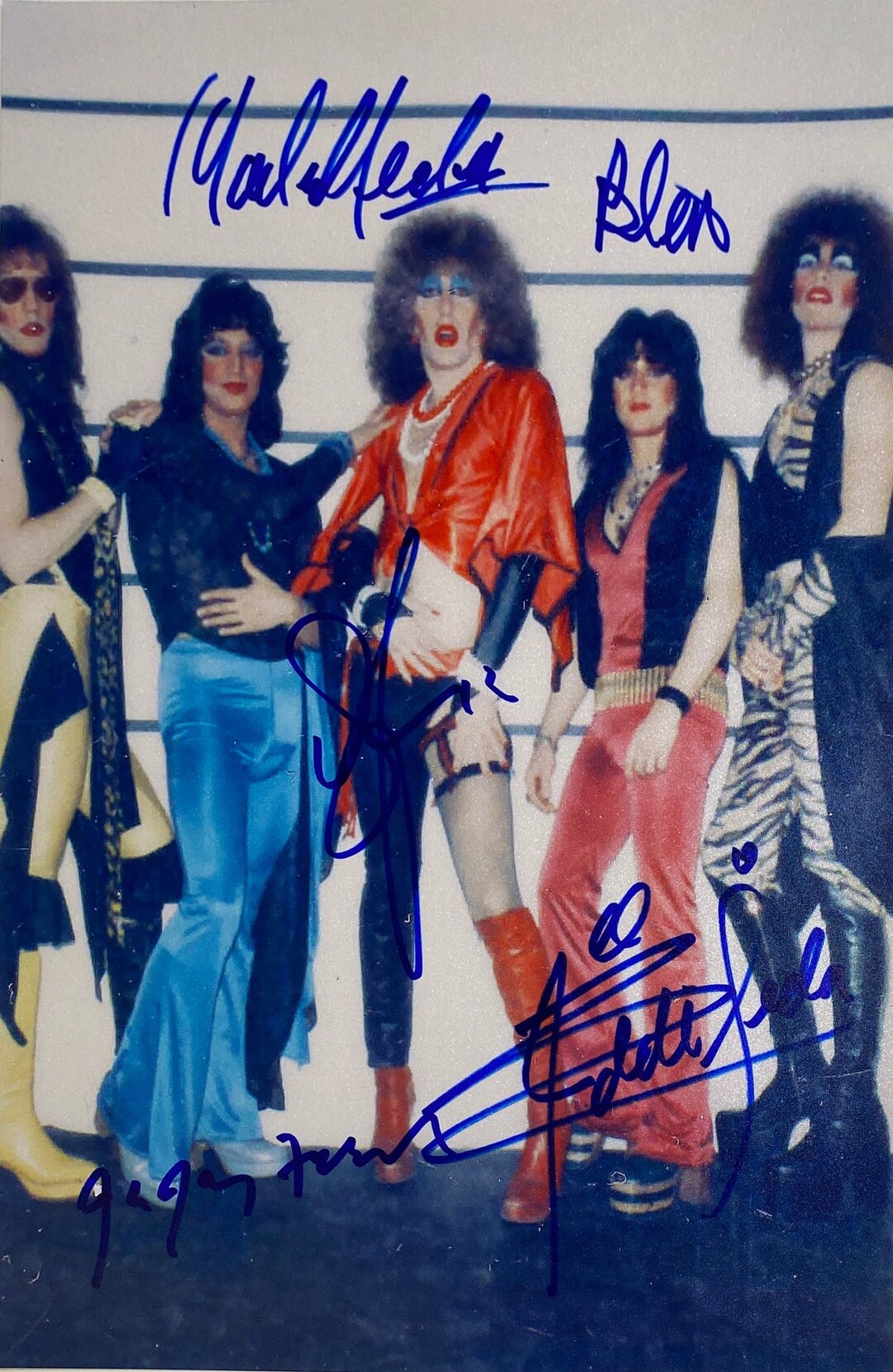 Autograph Signed Twisted Sister Photo COA - Etsy