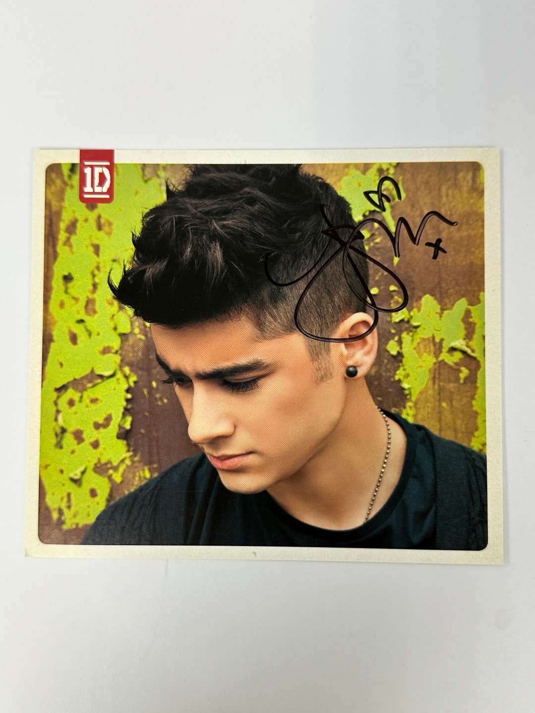 Autograph Signed Zayn Malik Card COA - Etsy