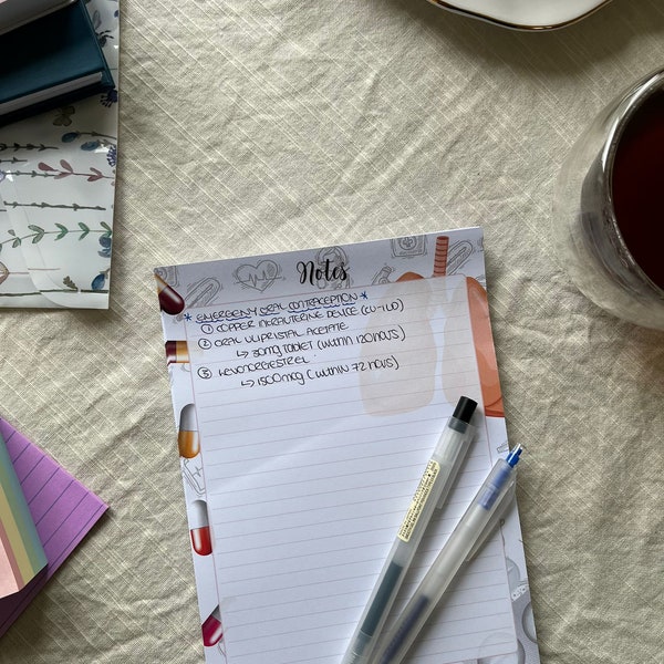 Nursing Study Notes Etsy UK