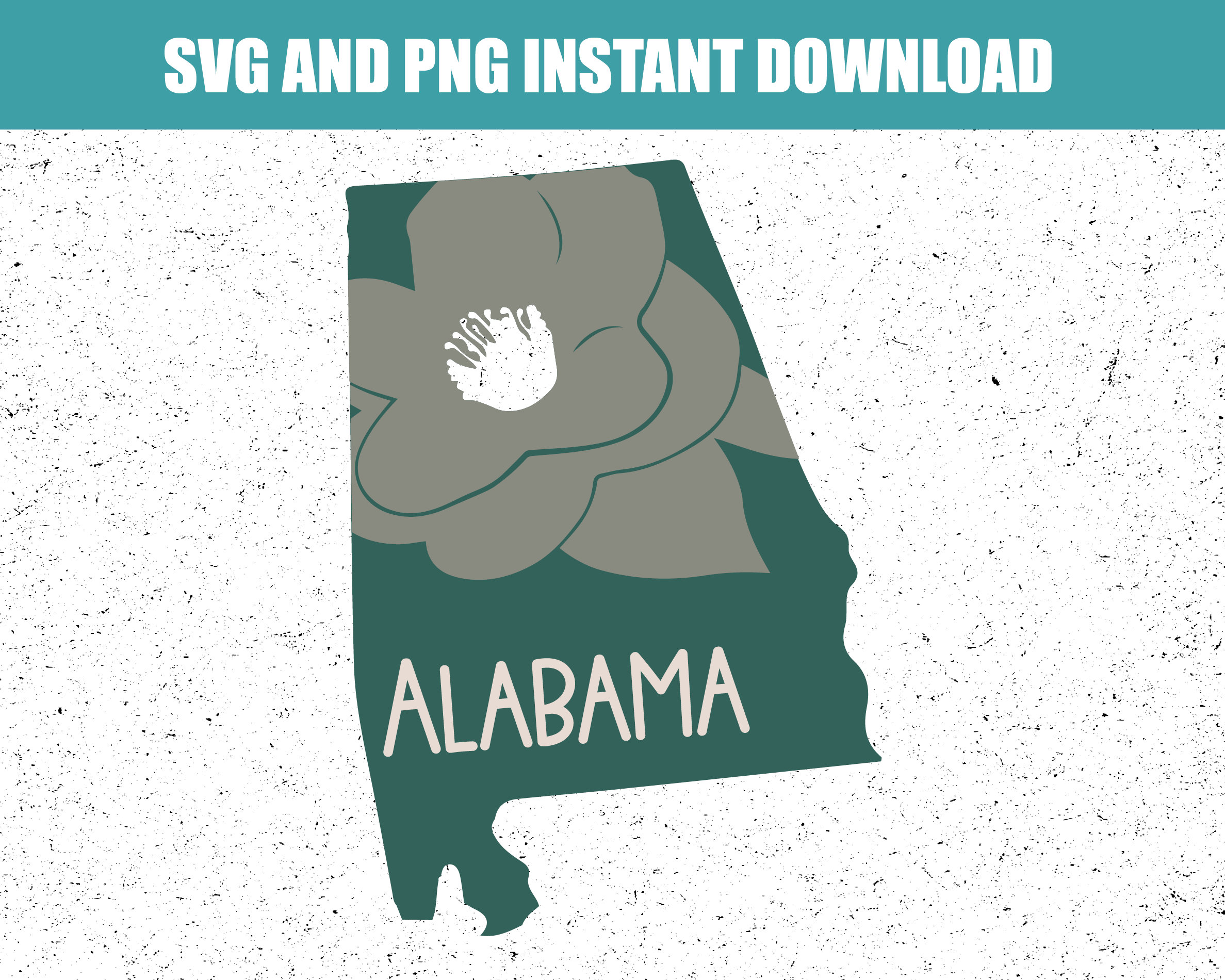 Alabama Vector File Alabama EPS,PNG,SVG Printable - Etsy