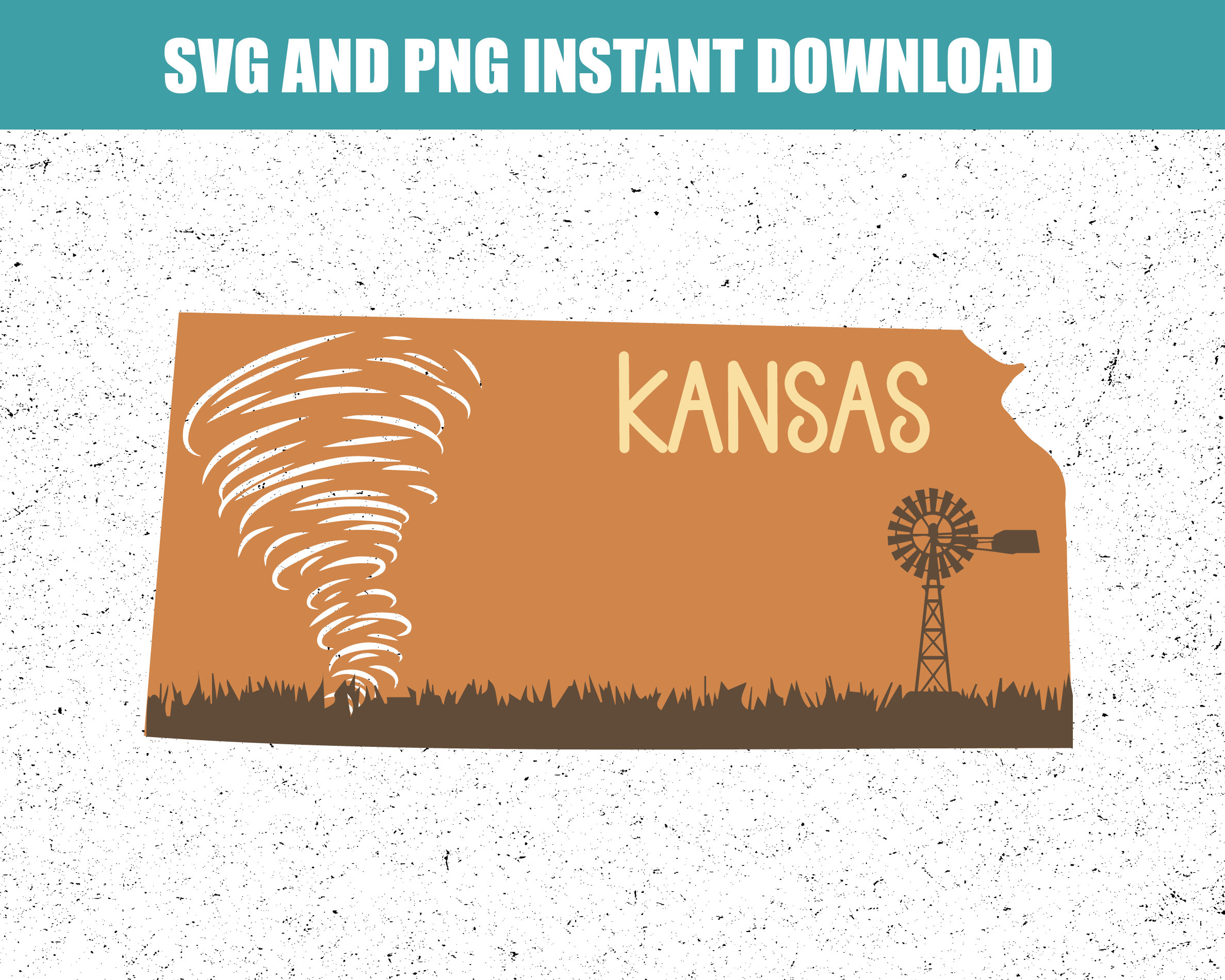 Kansas EPS, SVG, PNG Printable - Etsy
