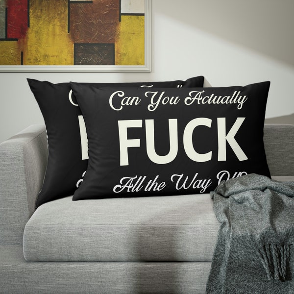 Curse Word Pillows Etsy