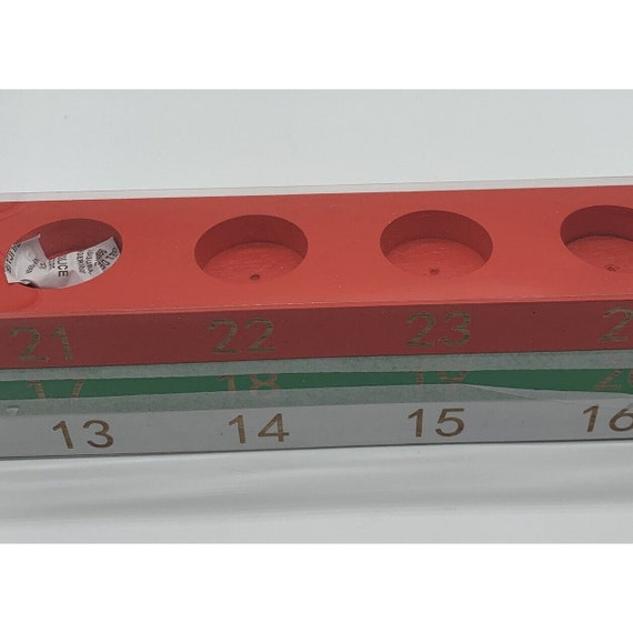 H for Happy Christmas Tree Advent Calendar Bed Bath & Beyond 4 - Etsy