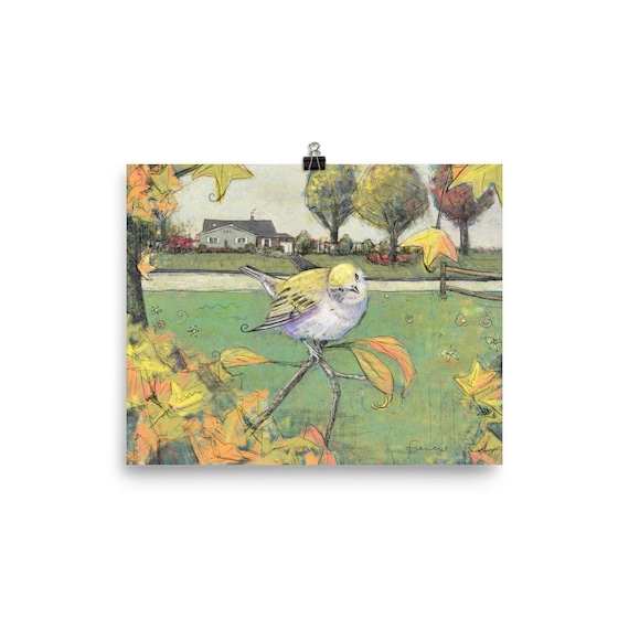 Art Print (Curious Bird)