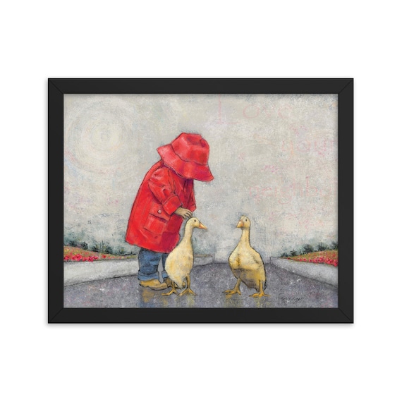 Original Framed Art Print (Love Your Neighbor)