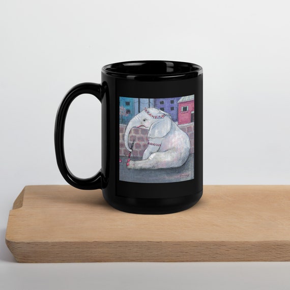 Black Glossy Mug