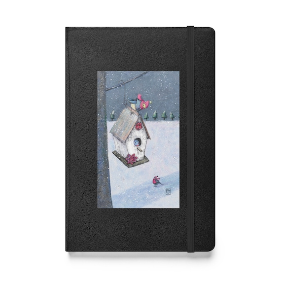 Hardcover bound notebook (Beautiful Birds)